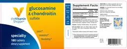 Glucosamine & Chondroitin Sulfate