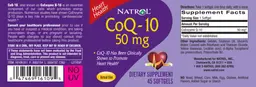 Label for CoQ-10 50 mg