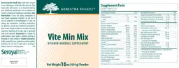 Label for Vite Min Mix