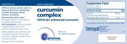 Label for Curcumin Complex