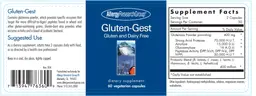Label for Gluten-Gest