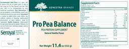 Label for Pro Pea Balance