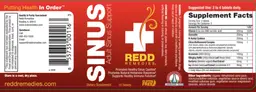 Label for Sinus Adult Sinus Support