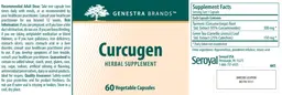 Label for Curcugen