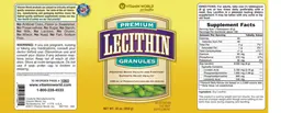 Label for Premium Lecithin Granules
