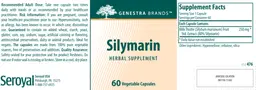 Label for Silymarin