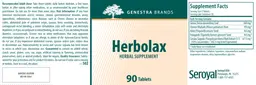 Label for Herbolax