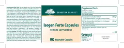 Label for Isogen Forte Capsules