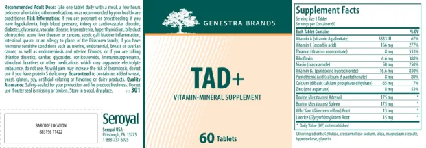 Label for TAD+