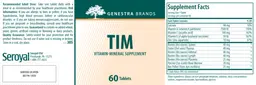 Label for TIM