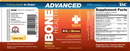 Label for Bone Health Advanced
