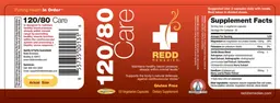 Label for 120/80 Care