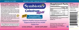 Label for Colostrum High-IG