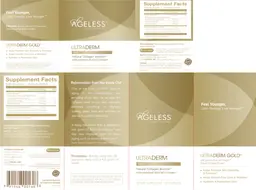 Label for UltraDerm Gold