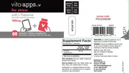 Label for For Stress With L-Theanine 100 mg