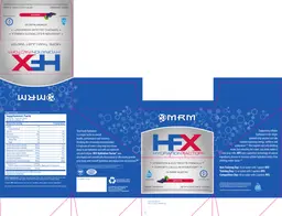 Label for HFX Hydration Factor Grape