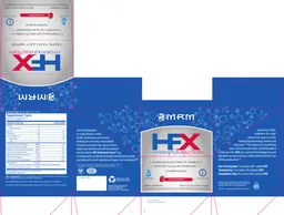 Label for HFX Hydration Factor Raspberry