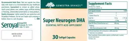 Label for Super Neurogen DHA