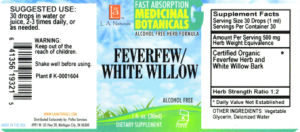 Feverfew/White Willow