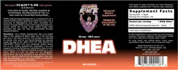Label for DHEA 50 mg