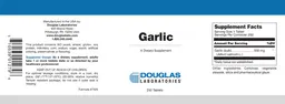 Label for Garlic