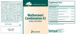 Label for Motherwort Combination #2