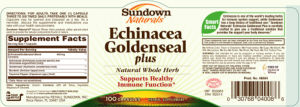 Echinacea Goldenseal Plus
