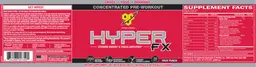Label for Hyper FX Fruit Punch