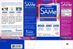 Label for The Original SAMe 200 mg