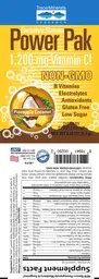 Label for Power Pak Pineapple Coconut