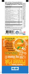 Label for Power Pak Tangerine
