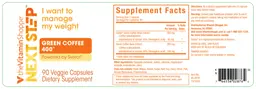 Label for Green Coffee 400