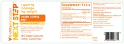 Label for Green Coffee 400