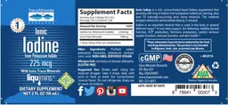 Label for Ionic Iodine from Potassium Iodide 225 mcg