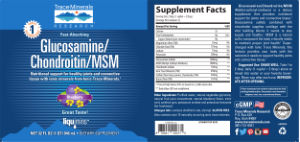 Glucosamine/Chondroitin/MSM Blueberry
