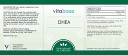 Label for DHEA