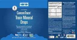 Label for ConcenTrace Trace Mineral Drops