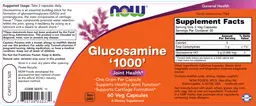 Label for Glucosamine '1000'