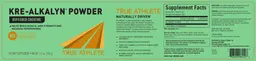 Label for Kre-Alkalyn Powder