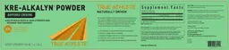 Label for Kre-Alkalyn Powder
