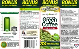 Label for Green Coffee