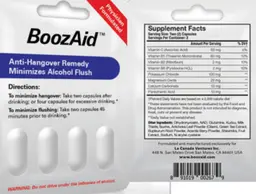 Label for BoozAid