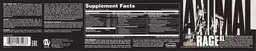 Label for Animal Rage XL Mango Unchained