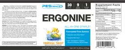 Label for Ergonine Tropical Twist