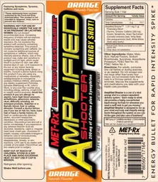 Label for Amplified Shooter Orange