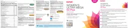 Women's Ultra Mega 50 Plus Multivitamin