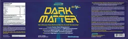 Label for Dark Matter Blue Raspberry