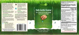 Label for Daily Gentle Cleanse