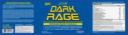 Label for Dark Rage Fruit Punch