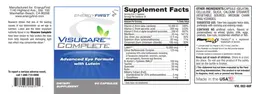 Label for Visucare Complete